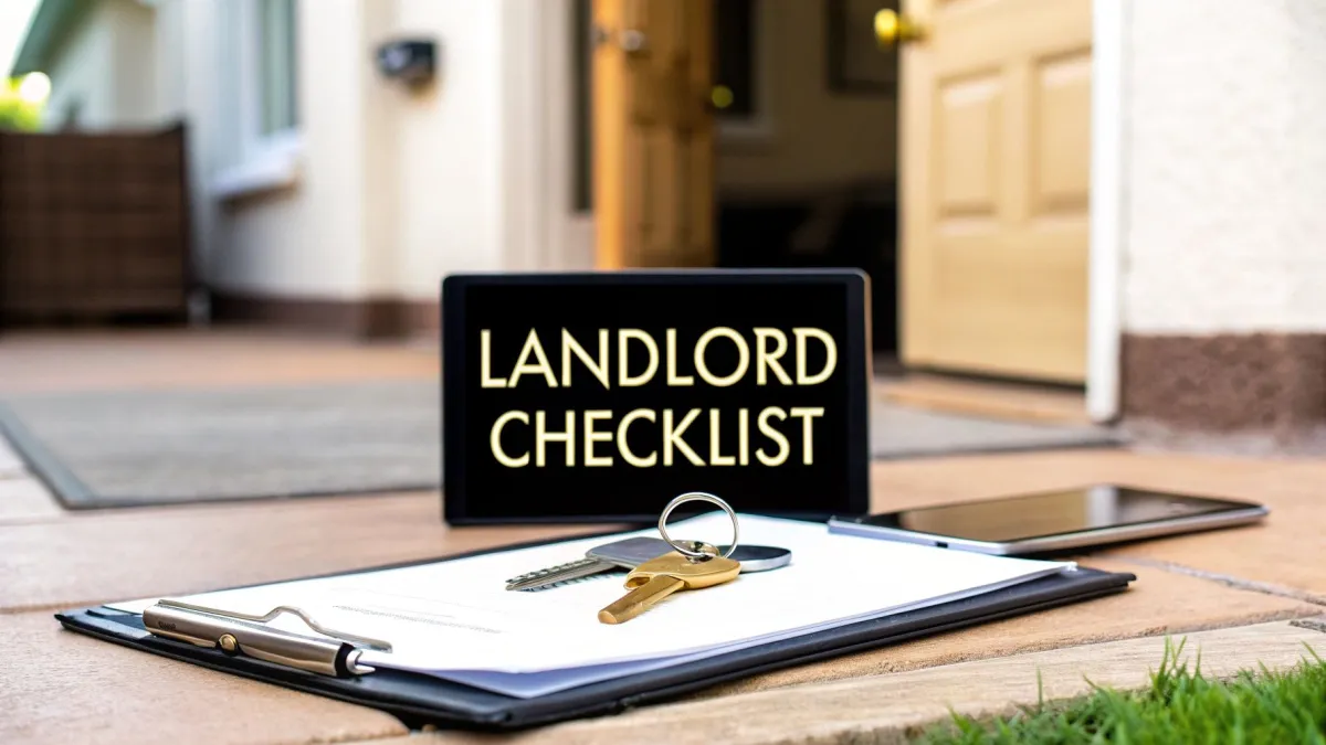 San Diego First Time Landlord Checklist